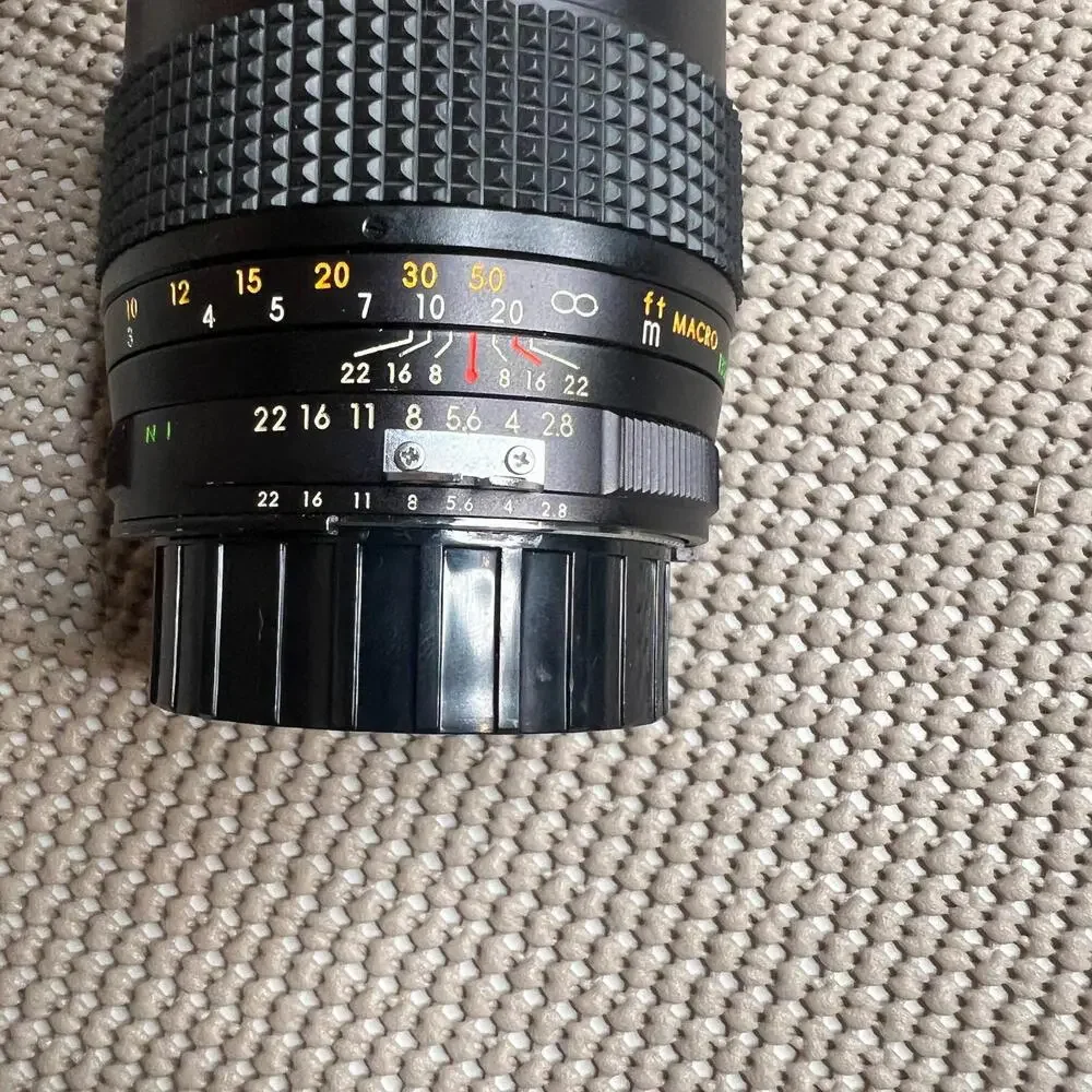 Zykkor MC Auto 135mm f/2.8 Telephoto Prime Lens 55mm Japan Vintage Manual Focus‎